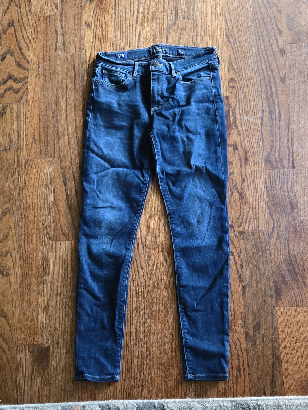 Women's Lucky Brand Dark Blue Skinny Jeans